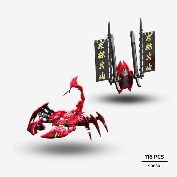  SEMBO BLOCK-900030 Model Kit Scorpion Musha Bọ Cạp 