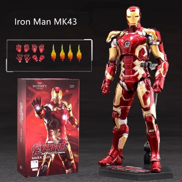  Mô hình Marvel - Iron Man MK43 - ZD Toys - ZM08 