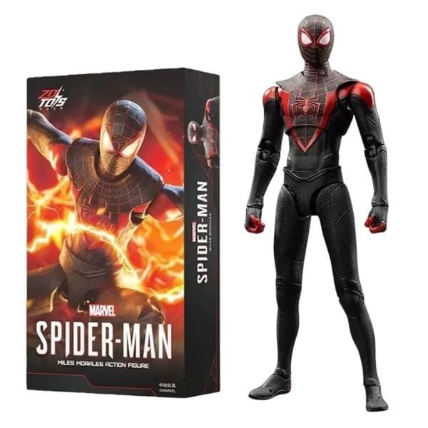 Mô hình trang trí - Marvel - Spider Man - MILES MORALES - ZD Toys - ZC53 
