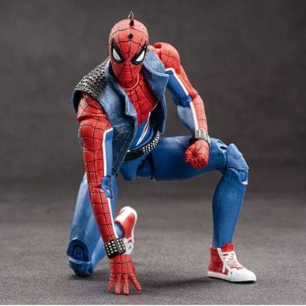  Mô hình trang trí - Marvel - Spider Man - Spider Punk - ZD Toys - ZC49 