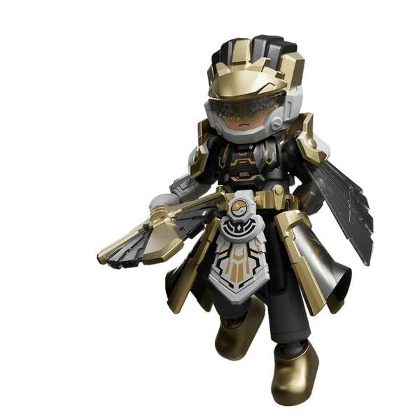  Hộp Mù Blokees HeroSpire Warrior Version WV07 Wisdom & Brave 85042 