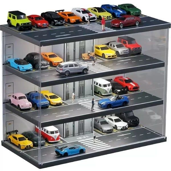  Diorama 1:64 Bãi đỗ xe có thang máy SCJ415 
