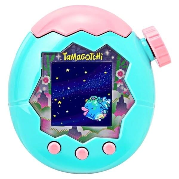 Mặt trước máy nuôi thú ảo Tamagotchi Paradise Jade Forest Bandai chính hãng nShop