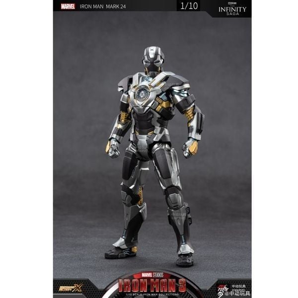  Mô hình Marvel - Iron Man MK24 - ZD Toys - ZM63 