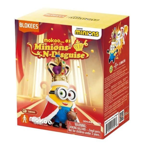  Hộp Mù Blokees Minions Mokoo 01 Minions-N-Disguise Blind Box 75600 