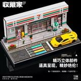  Diorama 1:64 Cửa hàng 24h 7-Eleven cỡ vừa SCJ82048-A 
