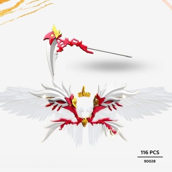  SEMBO BLOCK-900028 Model Kit Rosefinch Chu Tước 