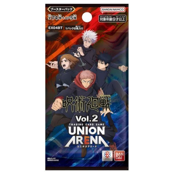  Bài Union Arena TCG EX04BT Jujutsu Kaisen Vol.2 Booster Pack 
