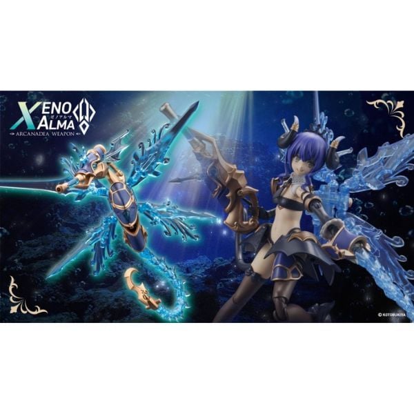 nShop bán model kit Arcanadea XenoAlma Hydro Zeeforce - AS003 chính hãng Kotobukiya Nhật Bản