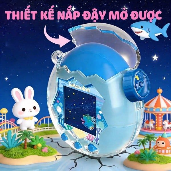  Case Bảo Vệ Tamagotchi Paradise Crystal Clear 