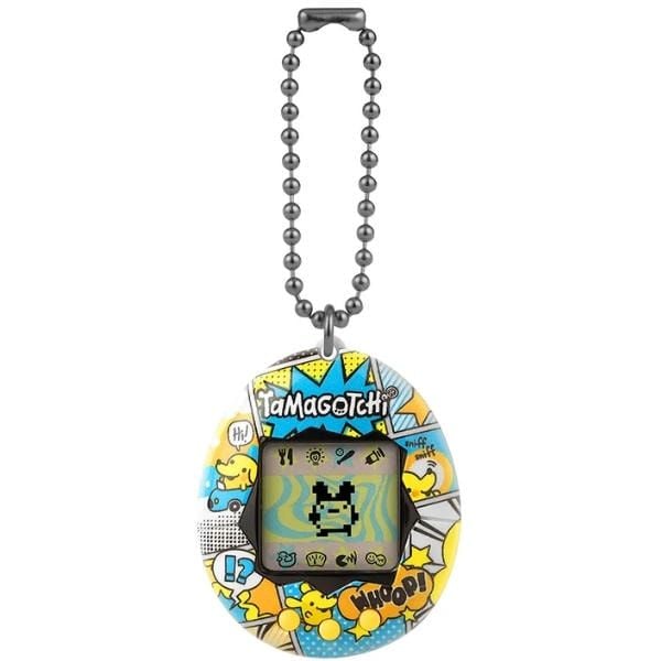Cận cảnh mặt trước máy nuôi thú ảo Original Tamagotchi Pochitchi Comic Book Bandai chính hãng nShop