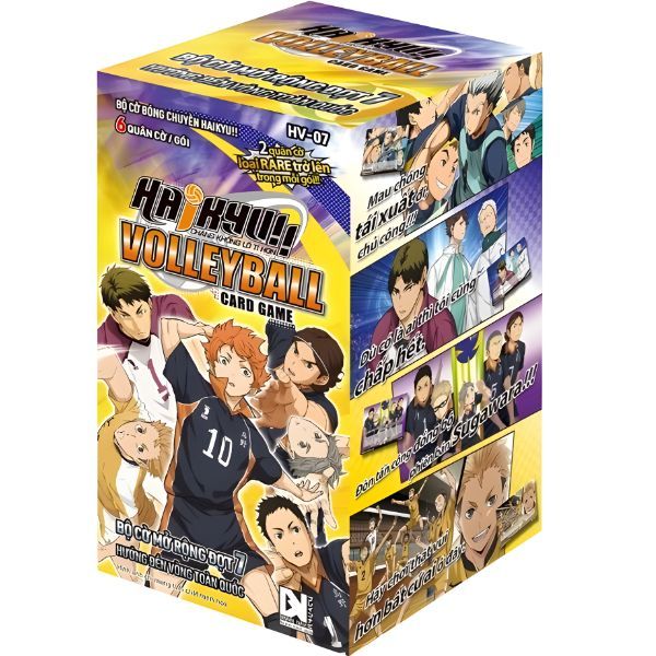  HV-07 Bài Bóng Chuyền Haikyu!! Bộ Cờ Mở Rộng Đợt 7 Hướng Đến Vòng Toàn Quốc 