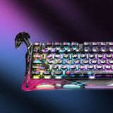  Bàn phím cơ GravaStar Mercury V75 Pro 75% Hall Effect Magnetic Switch Gaming Keyboard - Neon Graffiti 