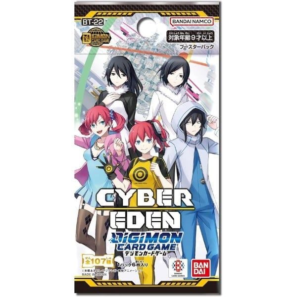 nShop bán Digimon Card Game BT-22 Cyber Eden Booster Pack bản quyền chính hãng Bandai Nhật Bản