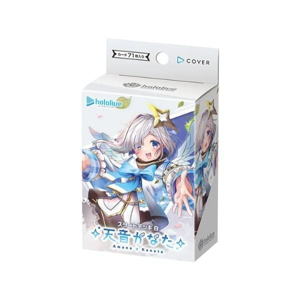 Hololive Official Card Game Start Deck Vol. 08 White Amane Kanata hSD08 nShop ship COD giao nhanh toàn quốc