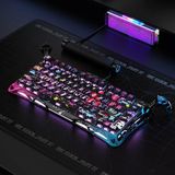  Bàn phím cơ GravaStar Mercury V75 Pro 75% Hall Effect Magnetic Switch Gaming Keyboard - Neon Graffiti 