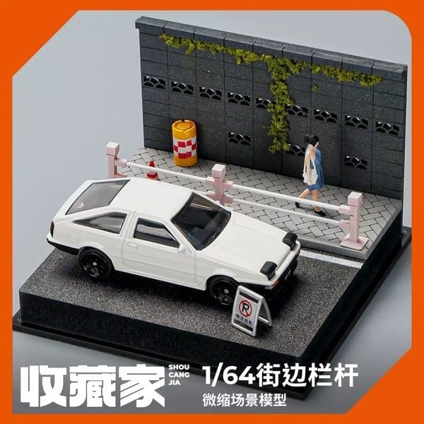  Diorama 1:64 Lan can đường phố SCJ82013-A 