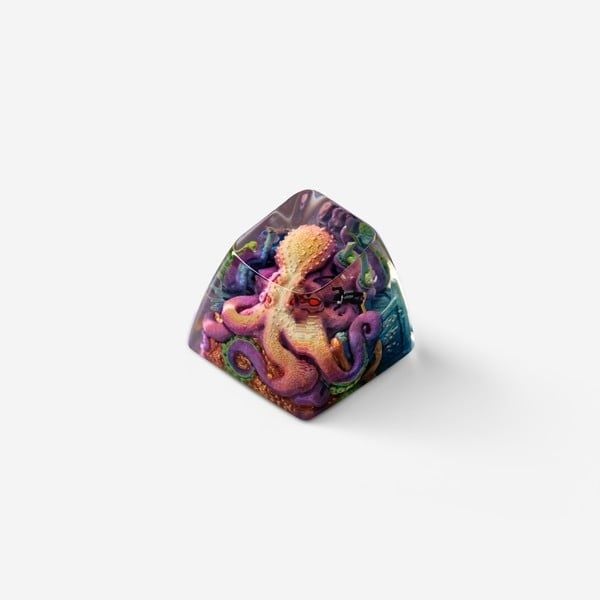  Kraken Absolut Artisan Keycap Dwarf Factory 