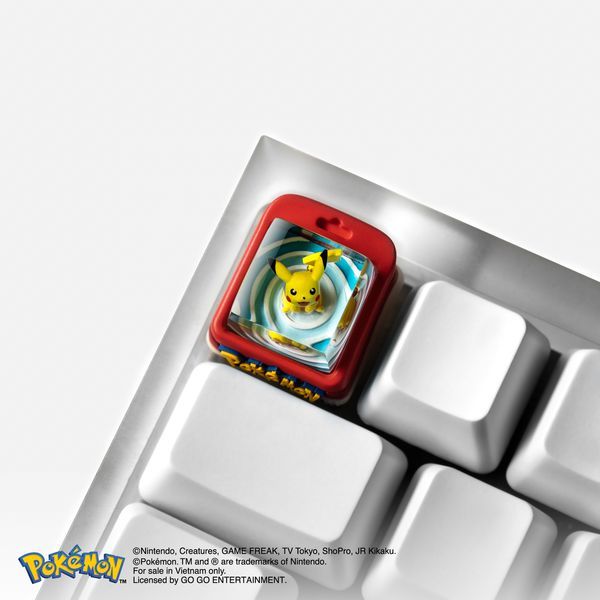  Pokemon Artisan Keycap Pikachu SEM Profile - Dwarf Factory 