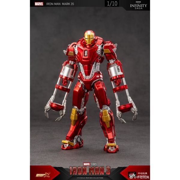  Mô hình Marvel - Iron Man MK35 - ZD Toys - ZM68 
