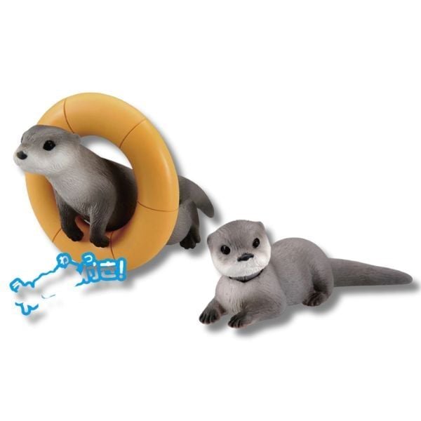  ANIA AS-15 Eurasian Otter Floatable Ver - Rái Cá Á Âu 