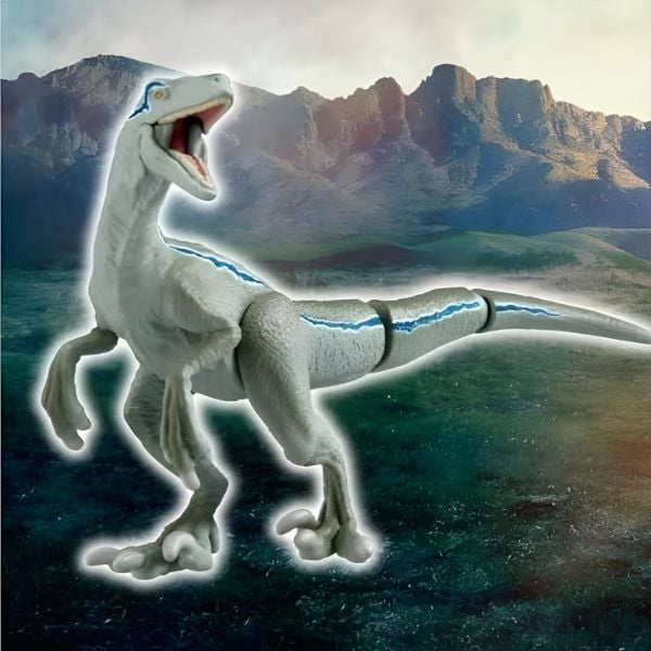  ANIA Jurassic World Khủng Long Blue Battle Card set 