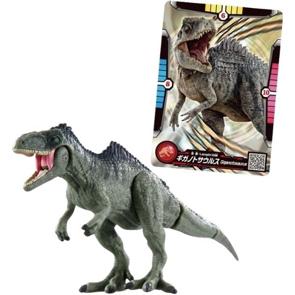 Bộ đồ chơi ANIA Jurassic World khủng long Giganotosaurus chiến đấu