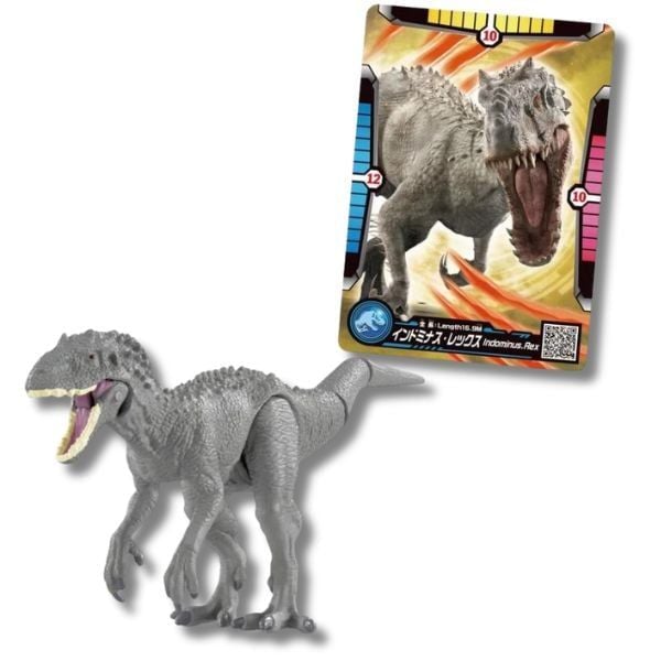 Bộ đồ chơi ANIA Jurassic World khủng long Indominus Rex chiến đấu
