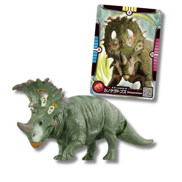 ANIA Jurassic World Khủng Long Sinoceratops Battle Card set 