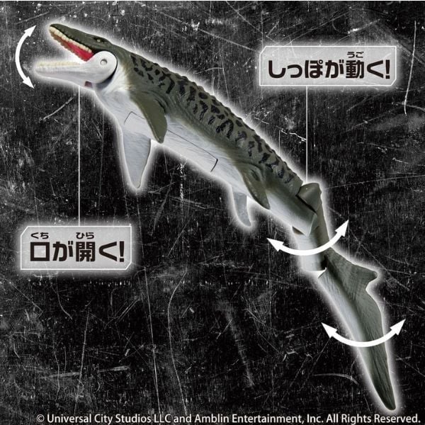 Mô hình Ania Jurassic World Khủng Long Mosasaurus chính hãng Takara Tomy