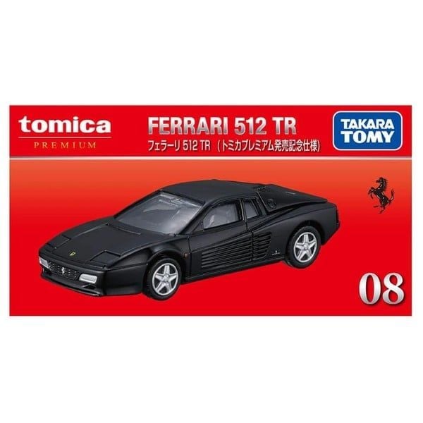  Tomica Premium 08 Ferrari 512 TR (Black) First Special Edition 