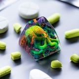  Kraken Absolut Artisan Keycap Dwarf Factory 