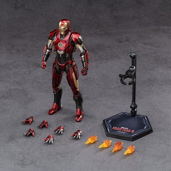 nShop bán Mô hình khớp động Marvel - Iron Man MK16 - ZD Toys - ZM05 bản quyền chính hãng Disney MCU