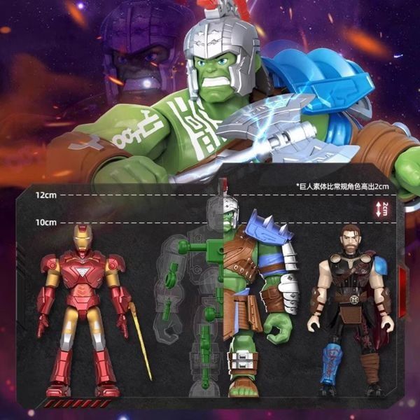 nShop bán hộp mù Blokees Marvel Infinity SAGA Galaxy Version 04 Blind Box bản quyền chính hãng