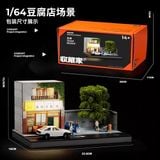  Diorama 1:64 Có Đèn LED - Fujiwara Tofu Shop Initial D 82034 