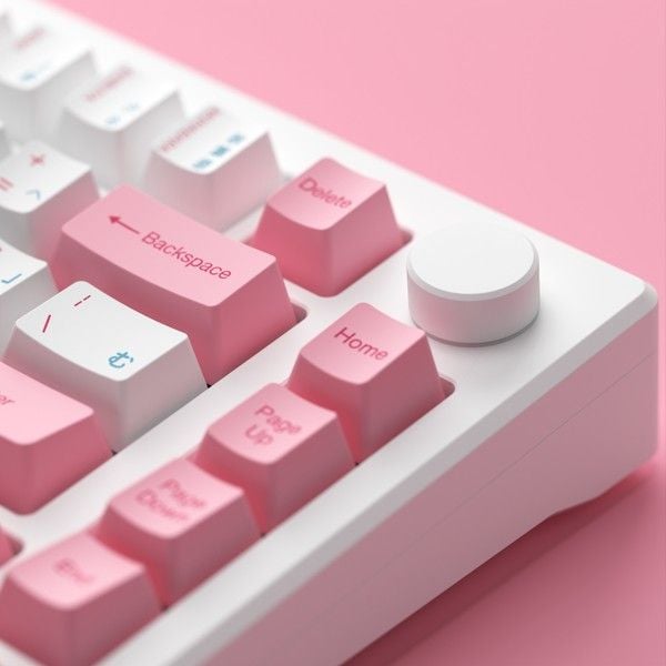  Bàn phím cơ AKKO MOD007B-HE PC Tokyo Sakura Pink Magnetic Switch 