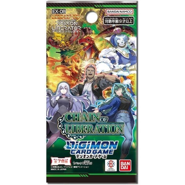  Bài Digimon Card Game EX-08 Chain of Liberation Extra Pack 