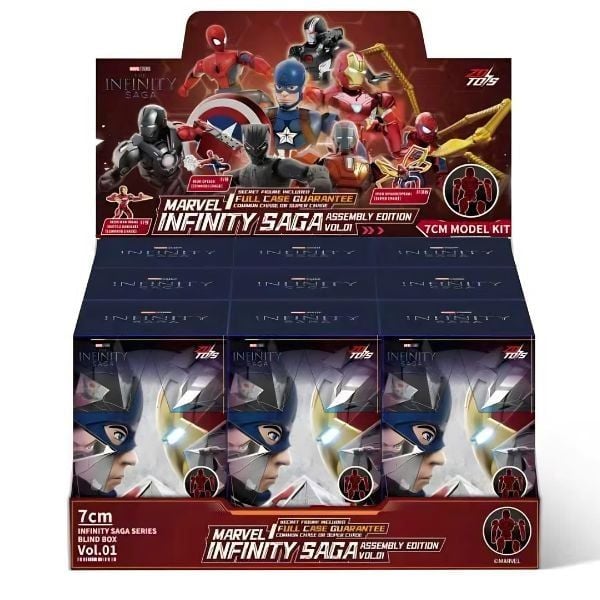 Mô hình Marvel Infinity Saga Series Blind Box Vol.01 - ZD Toys ZC64 bán tại nShop, sản phẩm chính hãng
