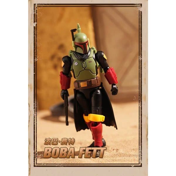  Hộp Mù Blokees Figures Star War Galaxy Version 01 The Mandalorian Blind Box 75841 