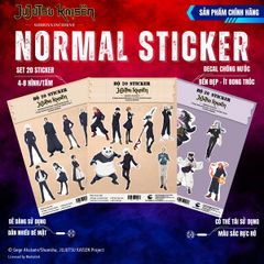 Bộ Sticker Nhân Vật Jujutsu Kaisen Chú Thuật Hồi Chiến