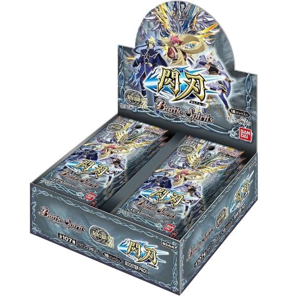  Bài Battle Spiritis TCG BS64 Contract Saga: Kai Vol.1 Flash Blade Booster Pack 