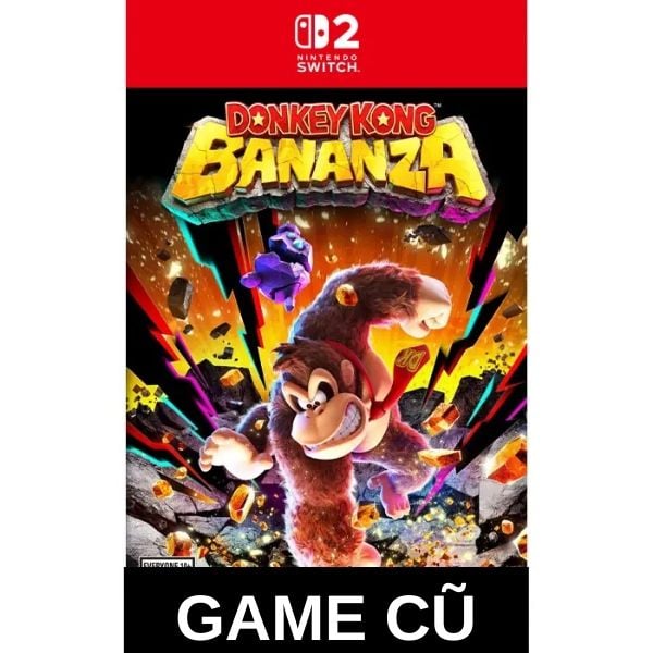 nShop bán băng game Donkey Kong Bananza cho Nintendo Switch 2 [SECOND-HAND] giá tốt chất lượng cao