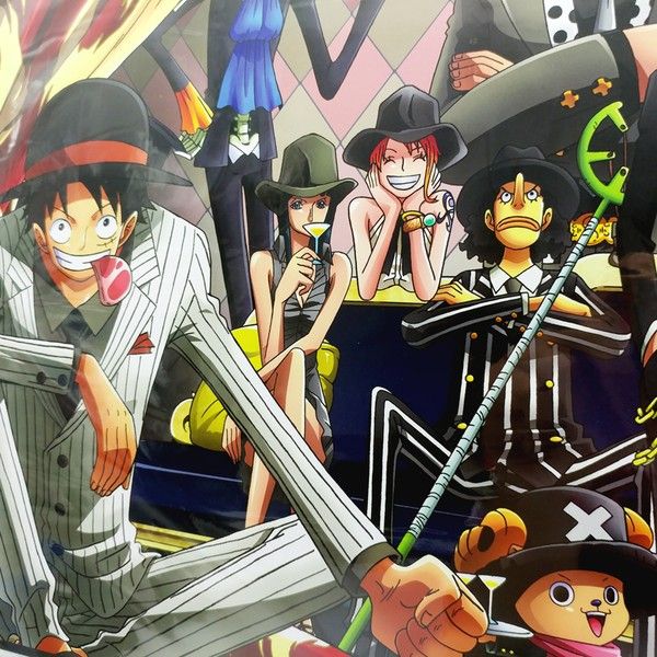  Poster One Piece Đặc Biệt - Mũ Rơm lịch lãm 