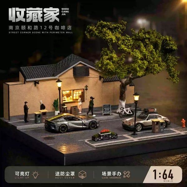  Diorama 1:64 Quán cà phê trên đường Nam Kinh SCJ82051-A 