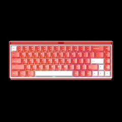 Bàn phím cơ AKKO Ray68 Misty Red & White