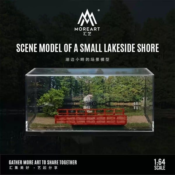  Diorama 1:64 - Cầu Đỏ Qua Hồ 