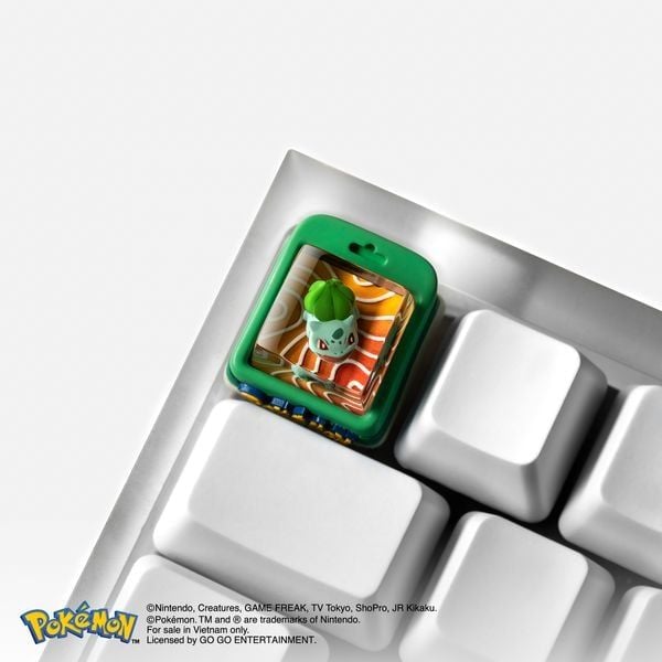  Pokemon Artisan Keycap Bulbasaur Fushigidane SEM Profile - Dwarf Factory 