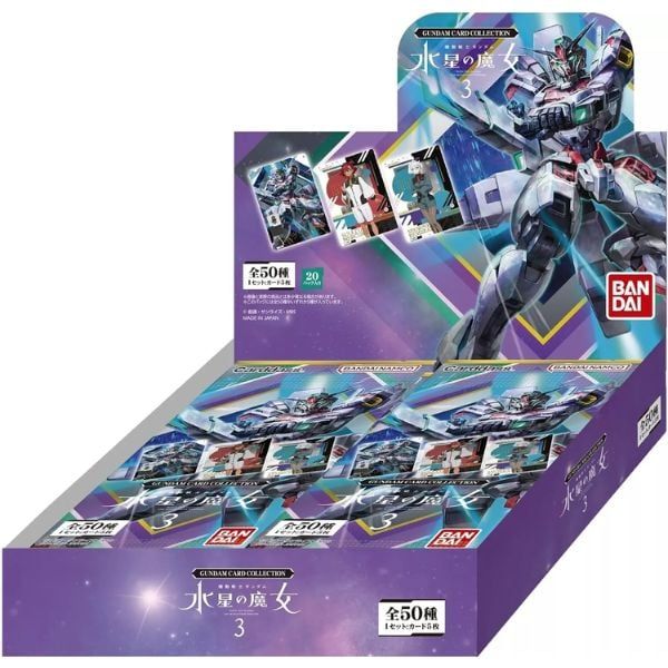  Thẻ Sưu Tập Carddass Gundam The Witch From Mercury Vol. 3 