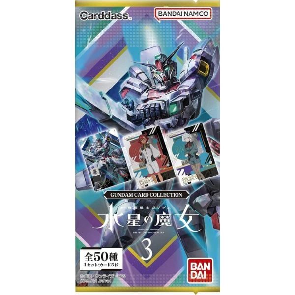  Thẻ Sưu Tập Carddass Gundam The Witch From Mercury Vol. 3 