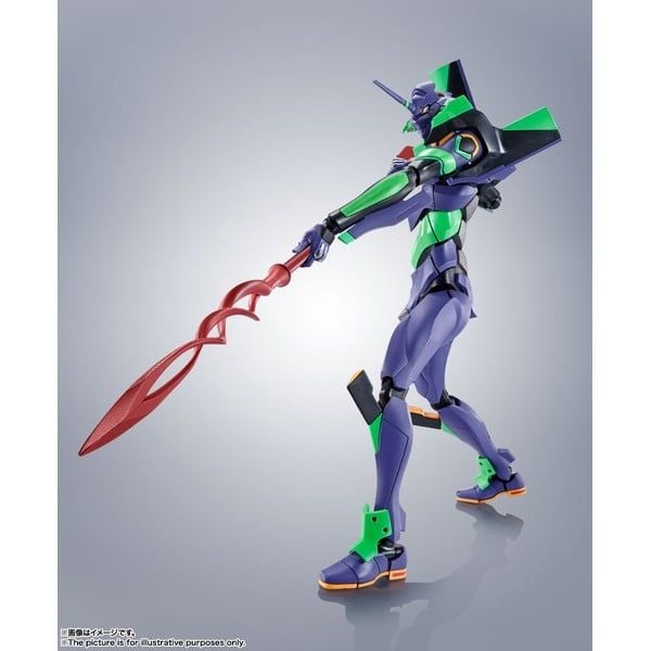  Evangelion EVA-01 + Cassius's Spear Renewal Color Edition - Robot Spirits Side EVA 